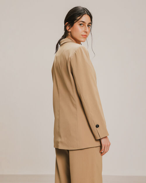Blazer Bolsillos Botón